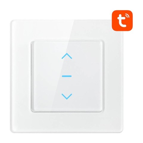 Dotykowy Inteligentny Przełącznik Rolet WiFi Avatto N-CS10-W TUYA (biały) Dotykowy Inteligentny Przełącznik Rolet WiFi Avatto N-CS10-W TUYA (biały)