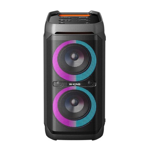 Głośnik bezprzewodowy Bluetooth W-KING T11 100W (czarny) Głośnik bezprzewodowy Bluetooth W-KING T11 100W (czarny)