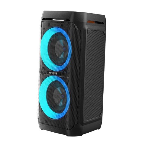 Głośnik bezprzewodowy Bluetooth W-KING T11 100W (czarny) Głośnik bezprzewodowy Bluetooth W-KING T11 100W (czarny)