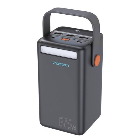 Mini stacja zasilania, powerbank Choetech B664 50000mAh 65W (czarna) Mini stacja zasilania, powerbank Choetech B664 50000mAh 65W (czarna)