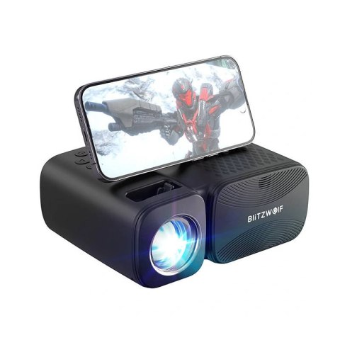 Rzutnik / Projektor LED BlitzWolf BW-V3 Mini, Wi-Fi + Bluetooth (czarny) Rzutnik / Projektor LED BlitzWolf BW-V3 Mini, Wi-Fi + Bluetooth (czarny)