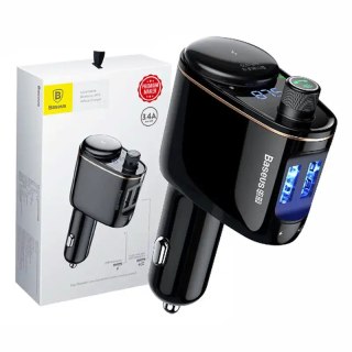 Transmiter samochodowy Baseus bluetooth MP3 S-06 (czarny)