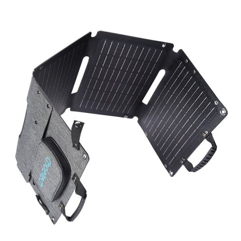 Składana ładowarka solarna Choetech SC006 40W 1xUSB QC, 1xUSB-C PD (szara) Składana ładowarka solarna Choetech SC006 40W 1xUSB QC, 1xUSB-C PD (szara)