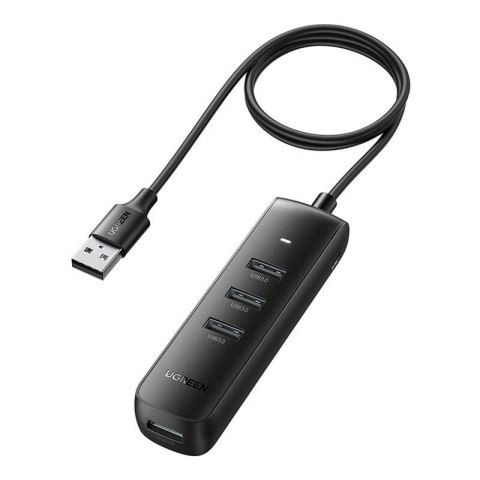 Adapter 4w1 UGREEN CM416 Hub USB do 4x USB 1m (czarny) Adapter 4w1 UGREEN CM416 Hub USB do 4x USB 1m (czarny)
