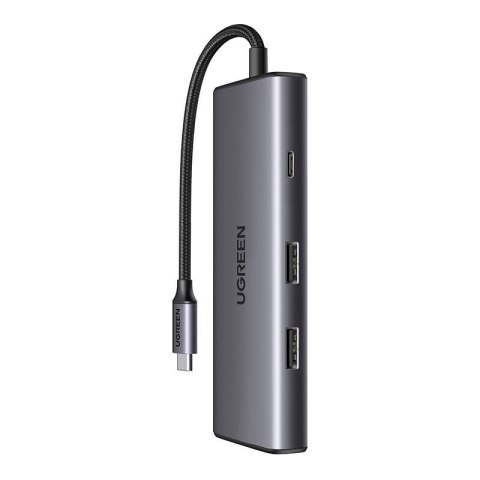 Adapter / Hub 7w1 UGREEN Revodok Pro USB do 2x USB-A 3.2, USB-C 3.2, SD/TF, PD Adapter / Hub 7w1 UGREEN Revodok Pro USB do 2x USB-A 3.2, USB-C 3.2, SD/TF, PD