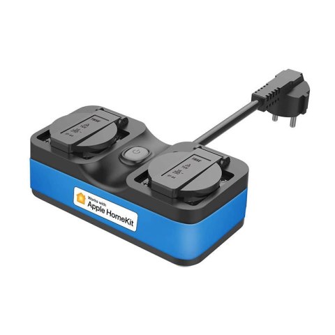 Inteligentna listwa zasilająca WiFi Meross MSS620HK zewnętrzna, IP44 (HomeKit) Inteligentna listwa zasilająca WiFi Meross MSS620HK zewnętrzna, IP44 (HomeKit)