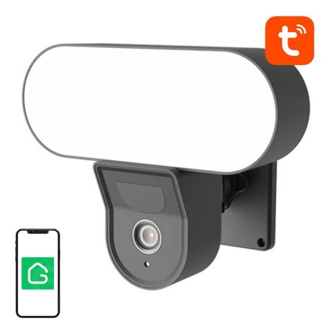 Inteligentna kamera zewnętrzna WiFi z reflektorem Gosund IPC3, IP65 Tuya Inteligentna kamera zewnętrzna WiFi z reflektorem Gosund IPC3, IP65 Tuya