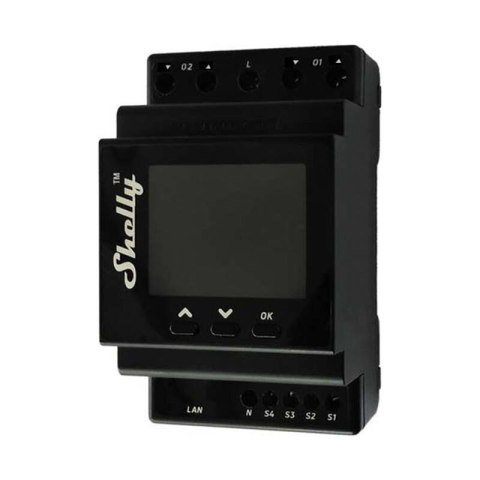 Podwójny sterownik na szynę DIN z pomiarem mocy Shelly Pro Dual Cover PM WIFI Podwójny sterownik na szynę DIN z pomiarem mocy Shelly Pro Dual Cover PM WIFI