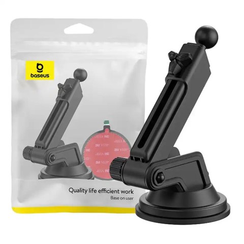 Baza do uchwytu samochodowego Baseus Milky Way Pro Series z przyssawką (czarny) Baza do uchwytu samochodowego Baseus Milky Way Pro Series z przyssawką (czarny)