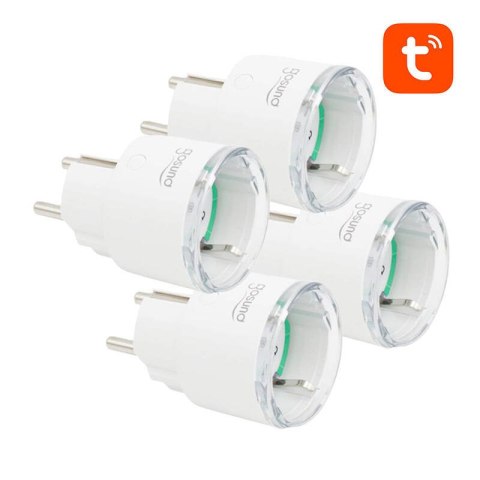 Inteligentne gniazdko WiFi Gosund SP111 3680W 16A, Tuya 4-pak Inteligentne gniazdko WiFi Gosund SP111 3680W 16A, Tuya 4-pak
