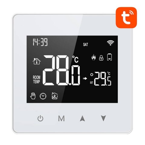 Inteligentny termostat Avatto WT198 WiFi TUYA Inteligentny termostat Avatto WT198 WiFi TUYA