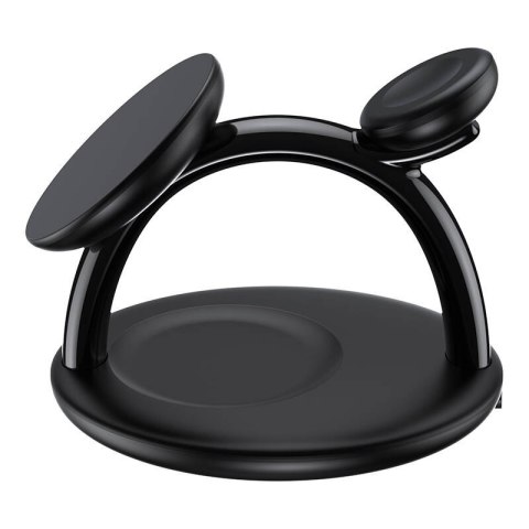 Stojak z magnetyczną ładowarką indukcyjną 3w1 Choetech T587-F dla Apple iPhone/Airpods/Apple Watch 15W/5W/2,5W Stojak z magnetyczną ładowarką indukcyjną 3w1 Choetech T587-F dla Apple iPhone/Airpods/Apple Watch 15W/5W/2,5W