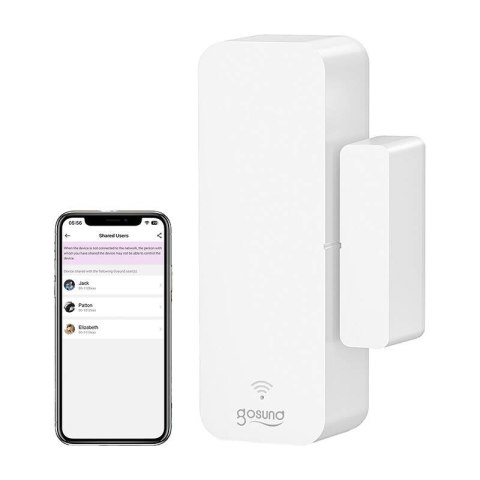 Inteligentny czujnik otwarcia drzwi i okien Zigbee Gosund ST18 Tuya Inteligentny czujnik otwarcia drzwi i okien Zigbee Gosund ST18 Tuya