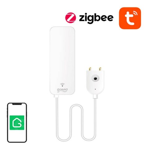 Inteligentny czujnik zalania/wycieku wody ZigBee Gosund ST19 Tuya Inteligentny czujnik zalania/wycieku wody ZigBee Gosund ST19 Tuya
