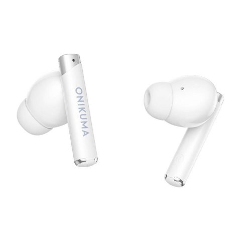 ONIKUMA Słuchawki douszne Bluetooth T18 Białe ONIKUMA Słuchawki douszne Bluetooth T18 Białe