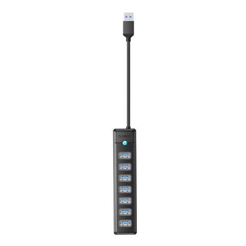 Adapter Hub Orico PW7U USB do 7x USB 3.0 (czarny) Adapter Hub Orico PW7U USB do 7x USB 3.0 (czarny)