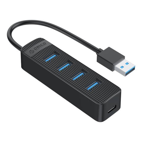 Adapter Hub Orico TWU3 USB do 4x USB 3.0 (czarny) Adapter Hub Orico TWU3 USB do 4x USB 3.0 (czarny)