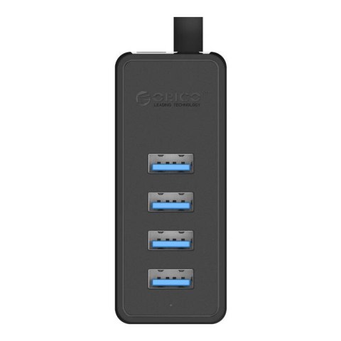Adapter Hub Orico W5P-100 USB do 4x USB 3.0 (czarny) Adapter Hub Orico W5P-100 USB do 4x USB 3.0 (czarny)