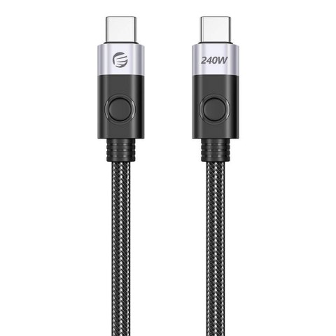 Kabel do ładowania Orico 240W USB-C do USB-C, 1,5 m (czarny) Kabel do ładowania Orico 240W USB-C do USB-C, 1,5 m (czarny)