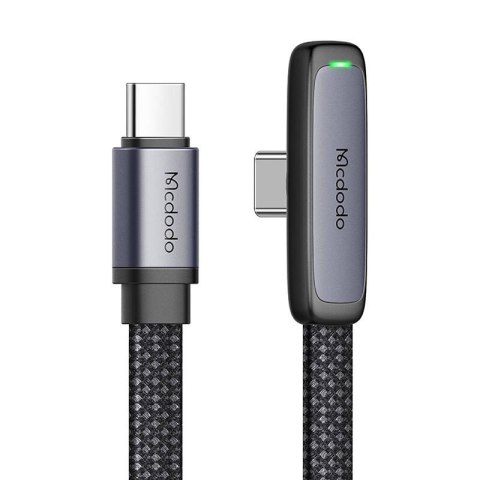 Kabel kątowy USB-C do USB-C Mcdodo CA-3360, 65W, 1.2m (czarny) Kabel kątowy USB-C do USB-C Mcdodo CA-3360, 65W, 1.2m (czarny)