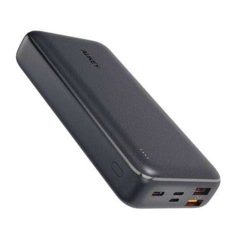 Powerbank Aukey PB-N74S, 20000mAh, 20W PD, 22,5W SCP (czarny) Powerbank Aukey PB-N74S, 20000mAh, 20W PD, 22,5W SCP (czarny)