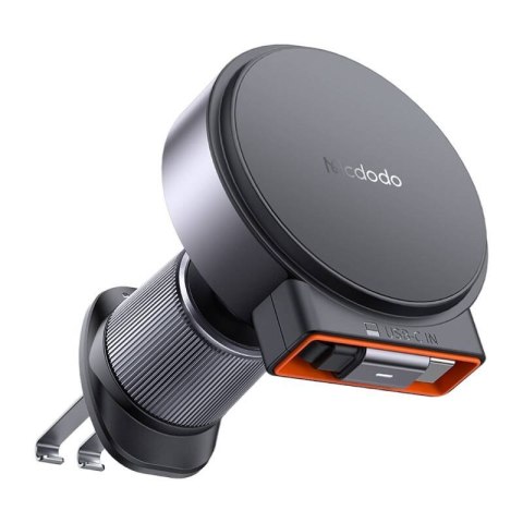 Bezprzewodowa ładowarka samochodowa z zwijanym kablem USB-CMcdodo CH-3000, 15W (czarna) Bezprzewodowa ładowarka samochodowa z zwijanym kablem USB-CMcdodo CH-3000, 15W (czarna)
