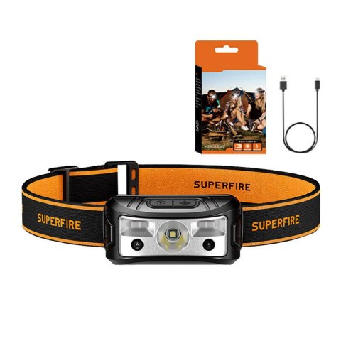 Latarka czołowa Superfire HL05-K Latarka czołowa Superfire HL05-K