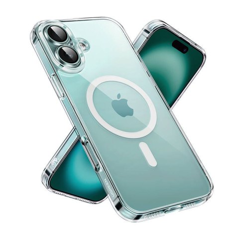 Etui magnetyczne MagSafe Ugreen CA110 do iPhone 16 Plus (przeźroczyste) Etui magnetyczne MagSafe Ugreen CA110 do iPhone 16 Plus (przeźroczyste)