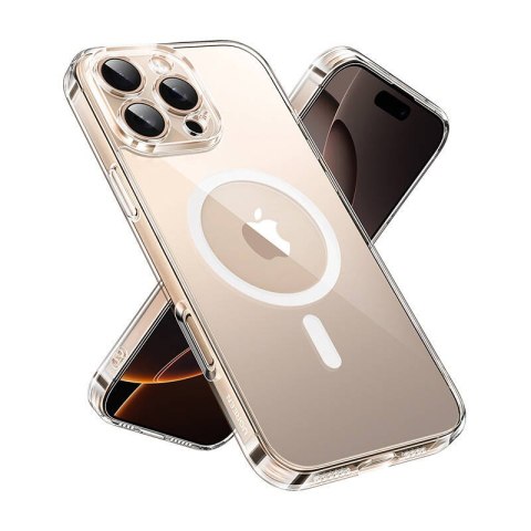Etui magnetyczne MagSafe Ugreen CA112 do iPhone 16 Pro Max, nieżółknące (przeźroczyste) Etui magnetyczne MagSafe Ugreen CA112 do iPhone 16 Pro Max, nieżółknące (przeźroczyste)