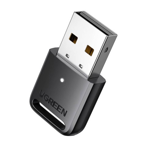 Adapter / odbiornik USB Bluetooth 5.3 Ugreen CM591, LED, zasięg 20m (czarny) Adapter / odbiornik USB Bluetooth 5.3 Ugreen CM591, LED, zasięg 20m (czarny)