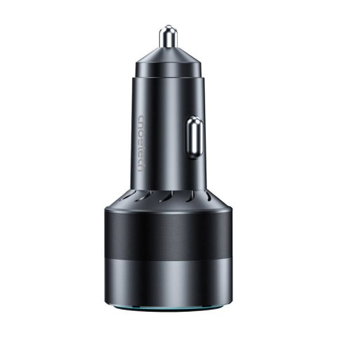 Szybka ładowarka samochodowa Choetech 63W Dual USB-C 45w+ USB-A 18w (czarna) Szybka ładowarka samochodowa Choetech 63W Dual USB-C 45w+ USB-A 18w (czarna)