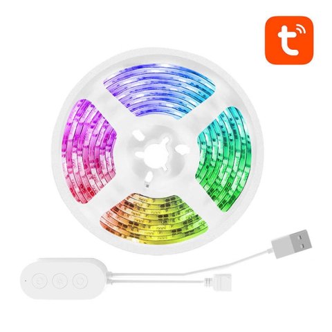 Inteligentna taśma WiFi RGB LED Gosund SL1 (2,8m) Tuya Inteligentna taśma WiFi RGB LED Gosund SL1 (2,8m) Tuya