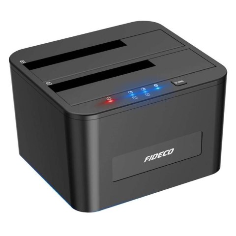 Stacja dokująca/klonowania dysków HDD/SSD FIDECO YPZ04S2 (USB 3.0, SATA) Stacja dokująca/klonowania dysków HDD/SSD FIDECO YPZ04S2 (USB 3.0, SATA)