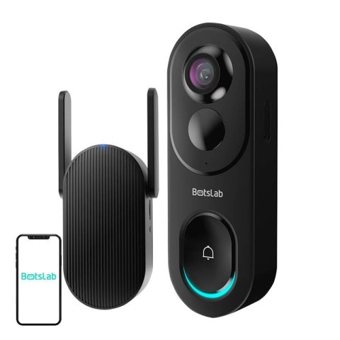 Wideodomofon Botslab 2 R810 5MP, 360°, IP66, 5200 mAh Wideodomofon Botslab 2 R810 5MP, 360°, IP66, 5200 mAh