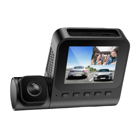 Kamera przednia 1080p, wewnętrzna 1080p i tylna VGA Azdome V600-3CH, G-sensor Kamera przednia 1080p, wewnętrzna 1080p i tylna VGA Azdome V600-3CH, G-sensor