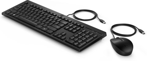 Klawiatura HP 225 Wired Mouse and Keyboard Combo-EURO Klawiatura HP 225 Wired Mouse and Keyboard Combo-EURO