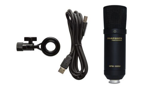 Marantz MPM1000U - Mikrofon pojemnościowy USB Marantz MPM1000U - Mikrofon pojemnościowy USB