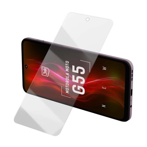 3mk FlexibleGlass Lite - Szkło hybrydowe do Motorola Moto G55 5G 3mk FlexibleGlass Lite - Szkło hybrydowe do Motorola Moto G55 5G