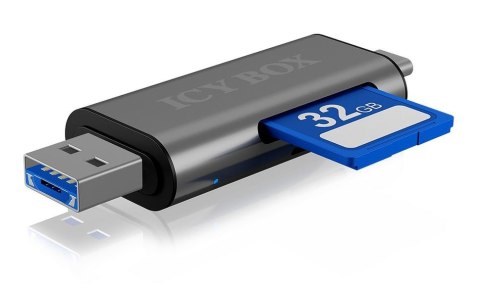 Czytnik kart IB-CR200-C USB 2.0 Type-C,TYPE_A Czytnik kart IB-CR200-C USB 2.0 Type-C,TYPE_A