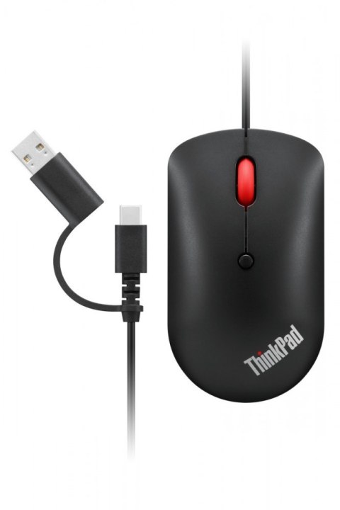 Kompaktowa mysz przewodowa USB-C ThinkPad 4Y51D20850 Kompaktowa mysz przewodowa USB-C ThinkPad 4Y51D20850