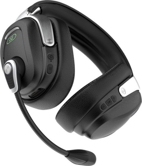 Acezone A-Rise Zestaw słuchawkowy Przewodowy i Bezprzewodowy Opaska na głowę Gaming USB Type-C Bluetooth Czarny Acezone A-Rise Zestaw słuchawkowy Przewodowy i Bezprzewodowy Opaska na głowę Gaming USB Type-C Bluetooth Czarny
