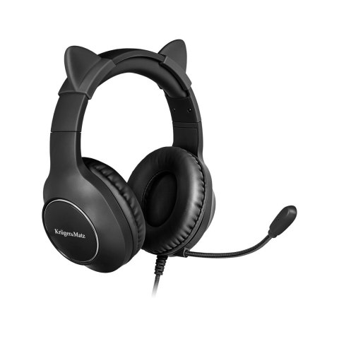 KRUGER & MATZ SŁUCHAWKI NAUSZNE GAMER KIDS BLACK KRUGER & MATZ SŁUCHAWKI NAUSZNE GAMER KIDS BLACK