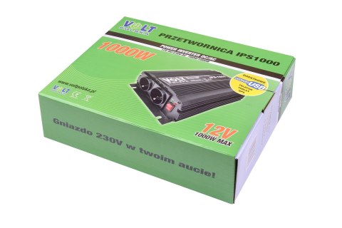 VOLT PRZETWORNICA VOLT POLSKA IPS-1000 12V / 230V 700/1000 W VOLT PRZETWORNICA VOLT POLSKA IPS-1000 12V / 230V 700/1000 W