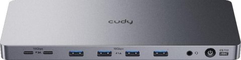 Cudy 13-IN-1 10Gbps USB-C Dual 4K Docking Station | 150W PSU Cudy 13-IN-1 10Gbps USB-C Dual 4K Docking Station | 150W PSU