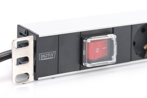 Listwa zasilająca do szaf rack (PDU) 19 cali 7x Schuko Listwa zasilająca do szaf rack (PDU) 19 cali 7x Schuko