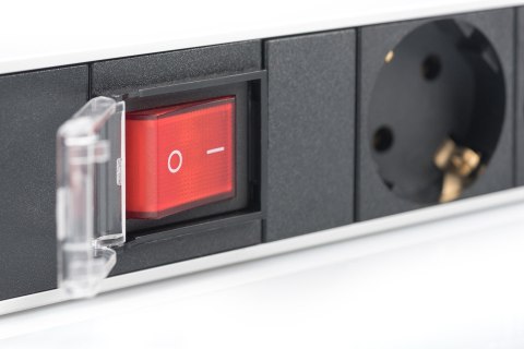 Listwa zasilająca do szaf rack (PDU) 19 cali 7x Schuko Listwa zasilająca do szaf rack (PDU) 19 cali 7x Schuko
