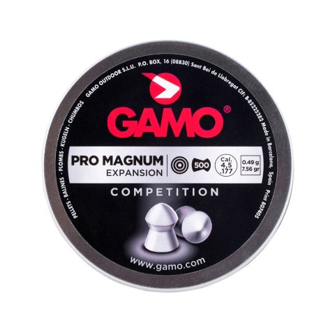 Śrut Gamo Pro-Magnum kal. 4,5mm - 500 szt. Śrut Gamo Pro-Magnum kal. 4,5mm - 500 szt.