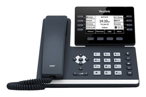Yealink SIP-T53 telefon VoIP Szary 8 linii LCD Yealink SIP-T53 telefon VoIP Szary 8 linii LCD