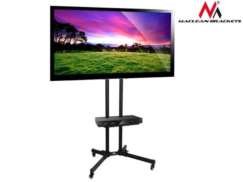 MACLEAN STAND WÓZEK DO TV NA KÓŁKACH MC-661 MACLEAN STAND WÓZEK DO TV NA KÓŁKACH MC-661