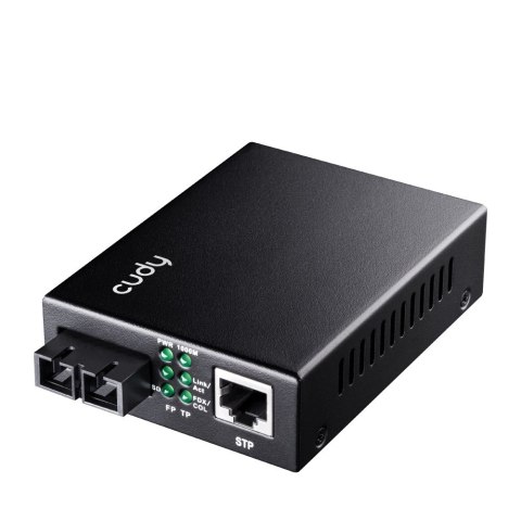 Cudy MC100GMA-05 konwerter sieciowy 1000 Mbit/s 850 nm Multifunkcyjny Czarny Cudy MC100GMA-05 konwerter sieciowy 1000 Mbit/s 850 nm Multifunkcyjny Czarny